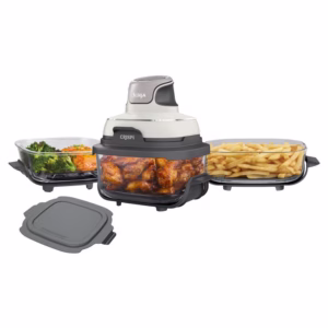 Ninja Crispi 5-in-1 Portable Glass Air Fry Cooking System - Imagem 1