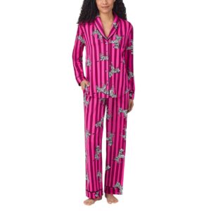 Room Service Women's Shawl Collar Pajama Set - Imagem 1
