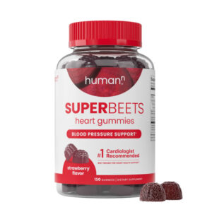 HumanN SuperBeets Heart Gummies Strawberry - Imagem 1